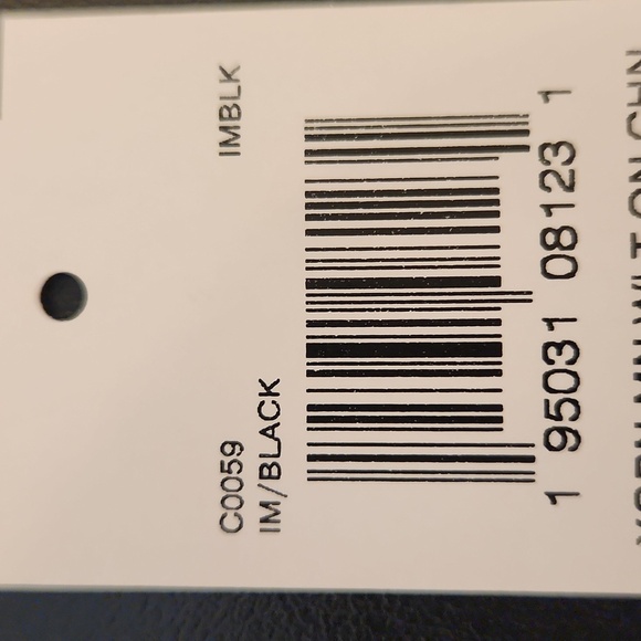 Coach Women's Black/Gold Mini Wallet on a Chain - Picture 14 of 14